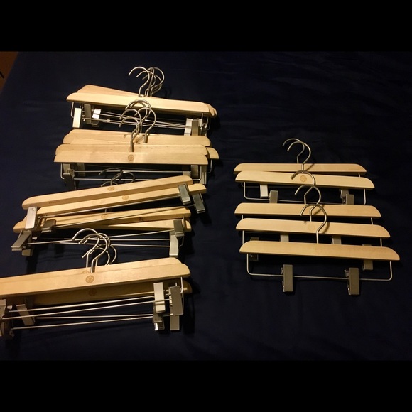 *24 for $15 Athleta Logo Wooden Hangers - Picture 14 of 16
